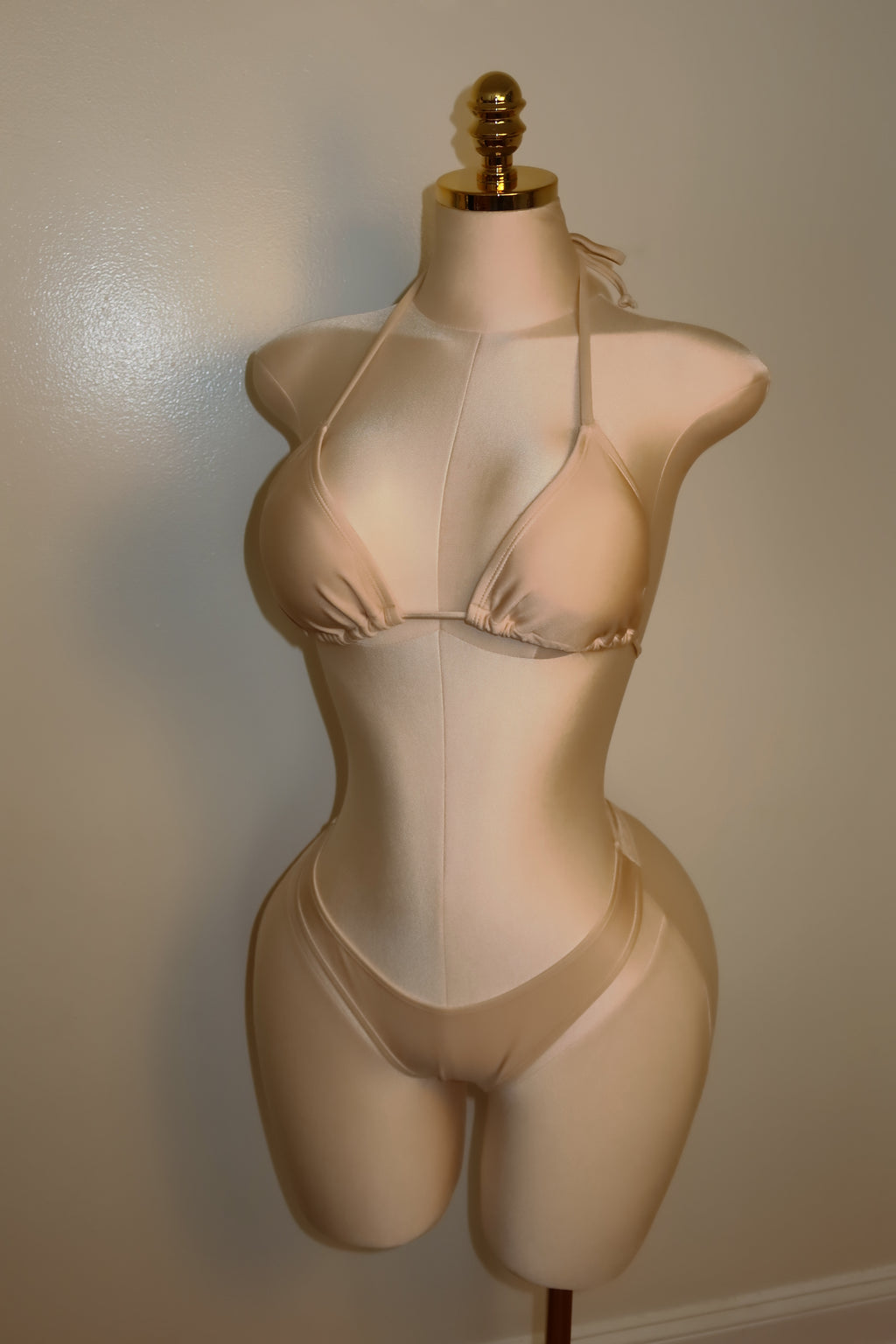 The "Sand Dollar" Off-White Bikini Set