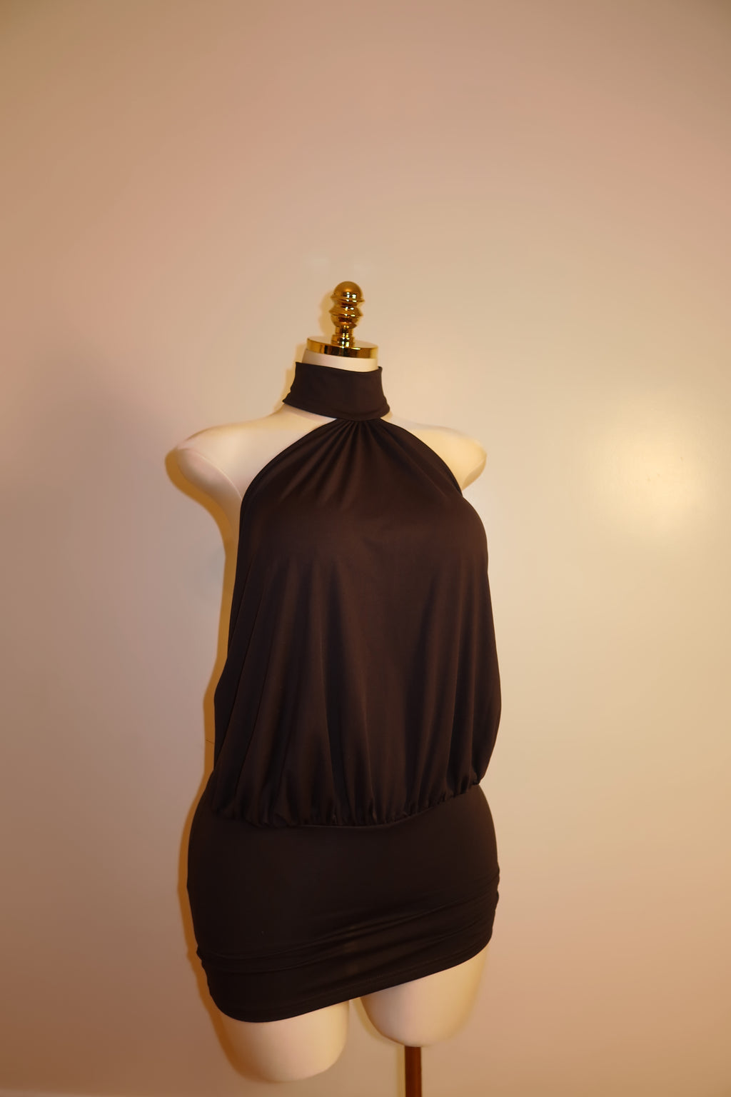 The Hera Ruched Mini Dress